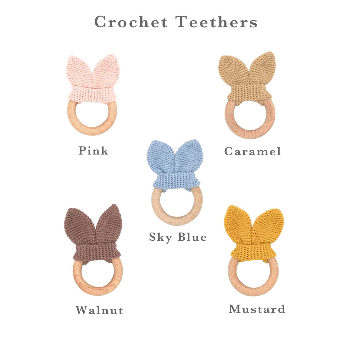 Crochet Teethers