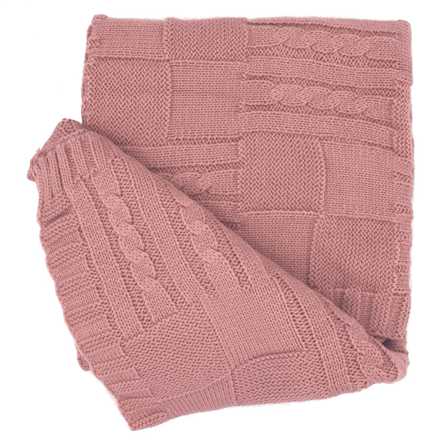 Love to Cuddle Blanket (Dusty Pink)