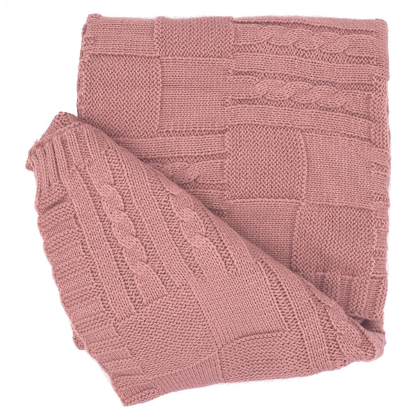 Love to Cuddle Blanket (Dusty Pink)