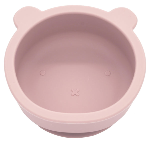 Big Bear Silicone Suction Bowl (Light Pink)