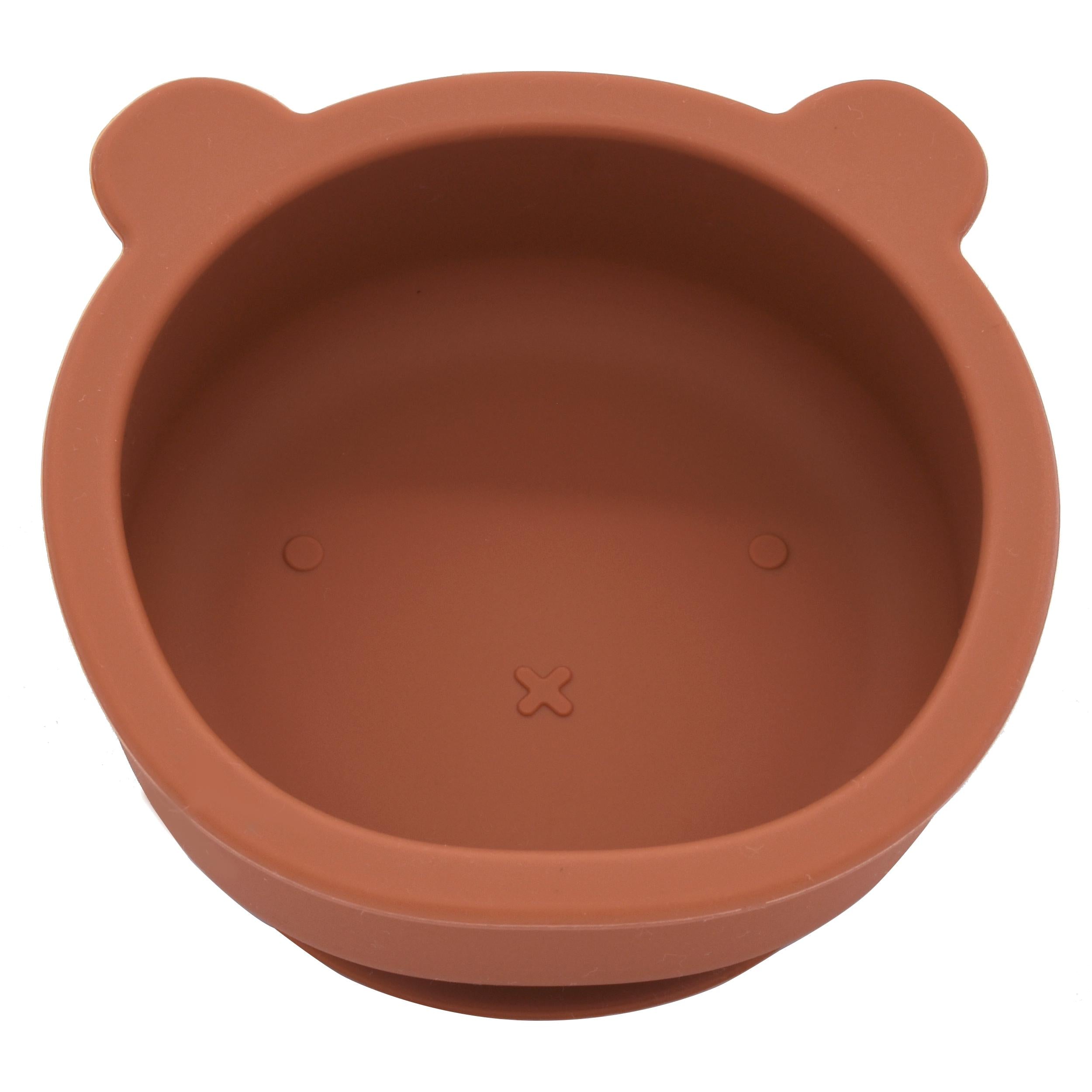 Big Bear Silicone Suction Bowl (Brown)