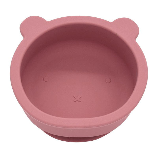 Big Bear Silicone Suction Bowl (Dark Pink)