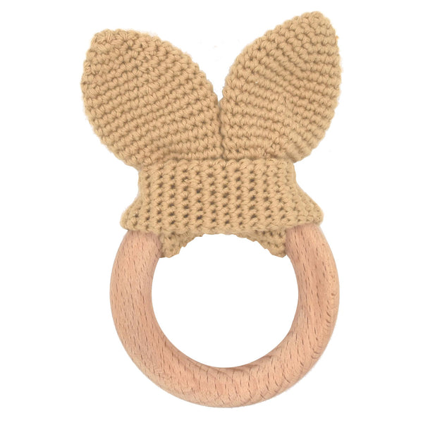 Crochet Teether (Caramel)