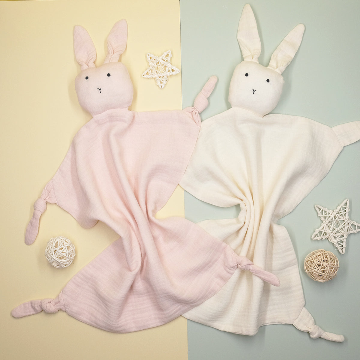 Bunny Animal Comforter (Pink)