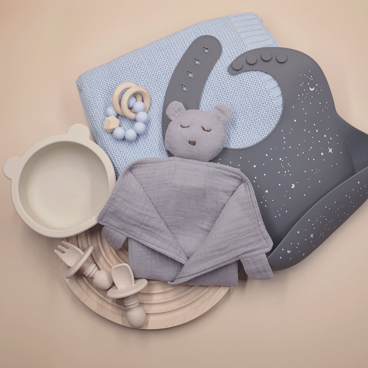 Bear Animal Comforter (Grey)