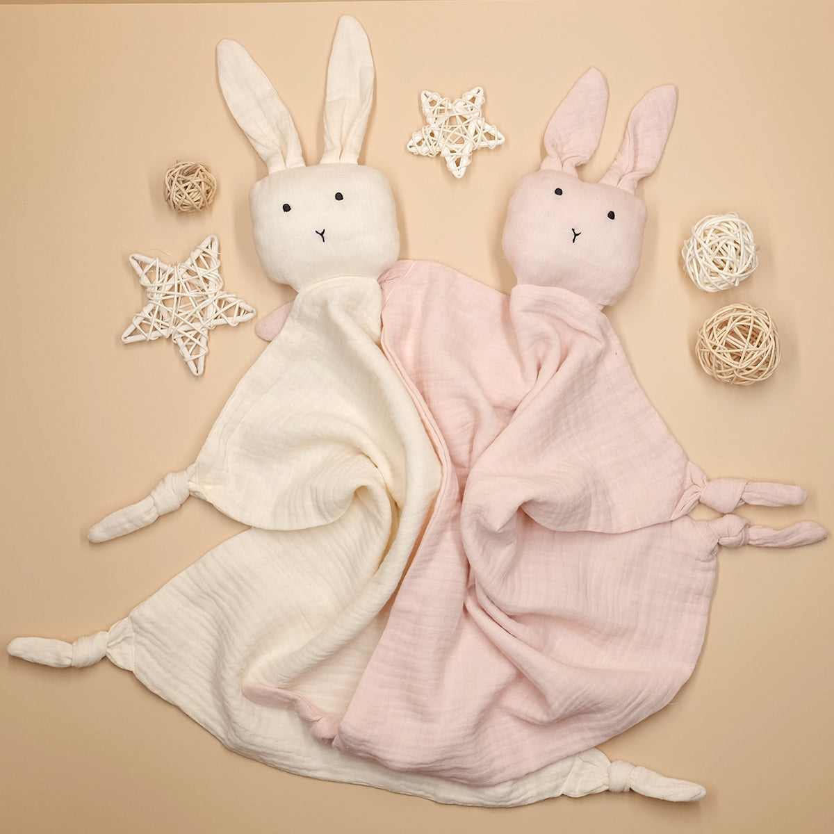 Bunny Animal Comforter (White)