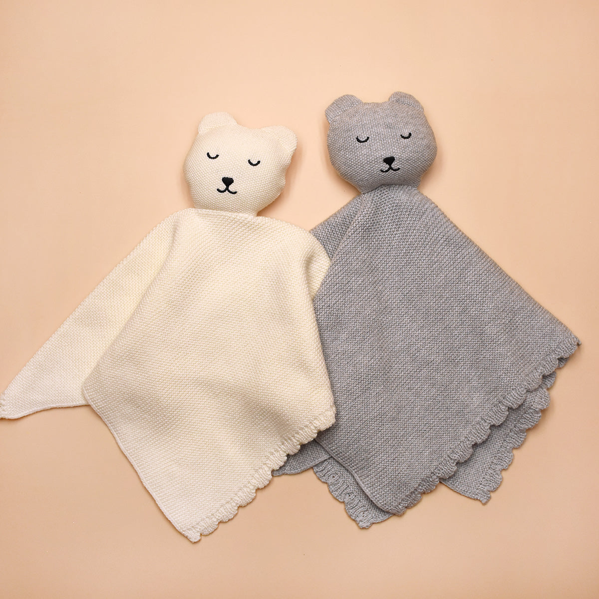 Teddy Animal Comforter (Grey)