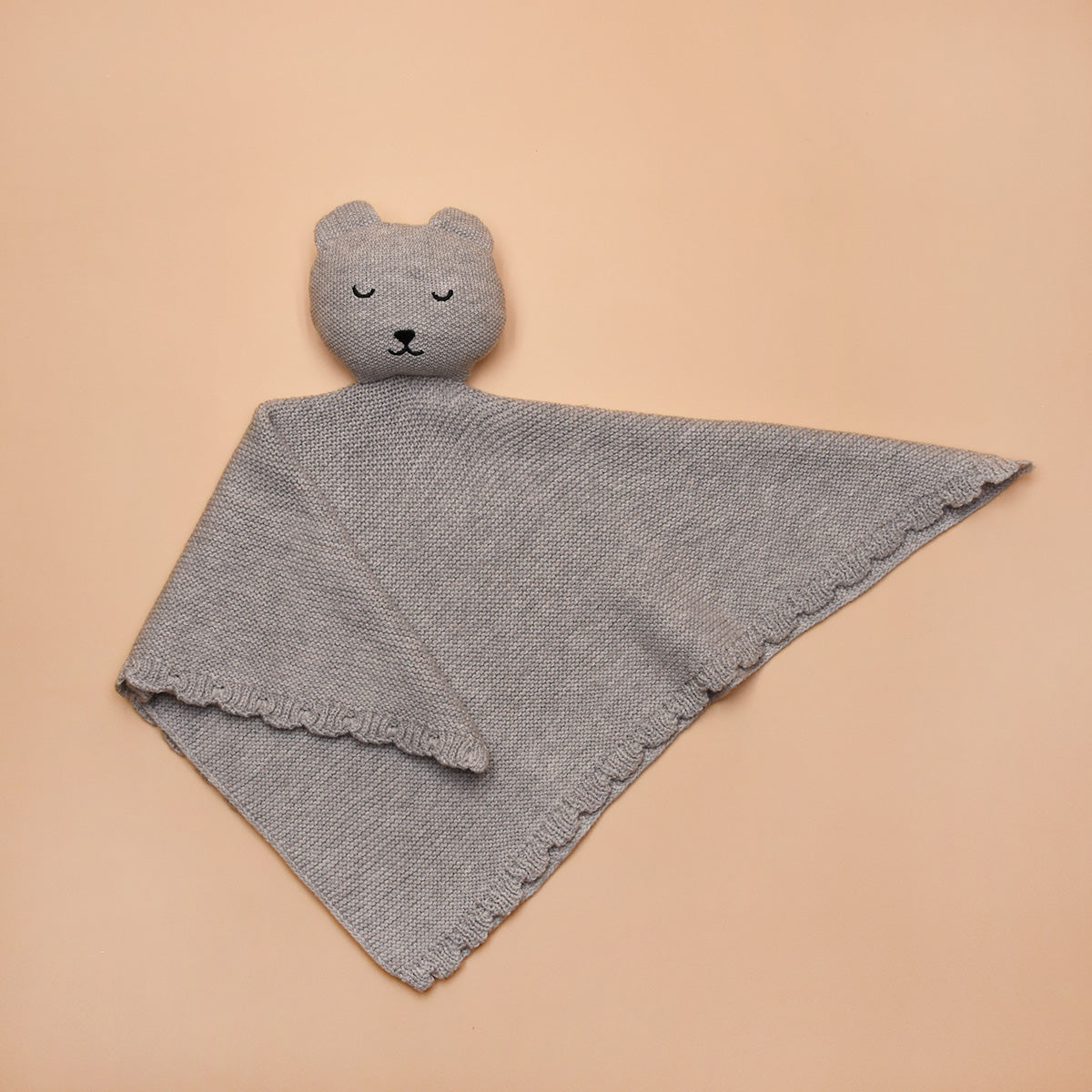 Teddy Animal Comforter (Grey)