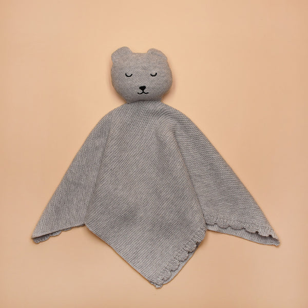 Teddy Animal Comforter (Grey)