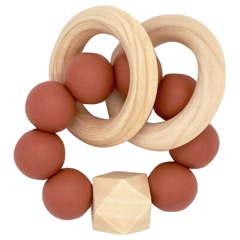 Rising Star Rattle (Maroon)