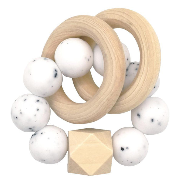 Rising Star Rattle (White Speckle)