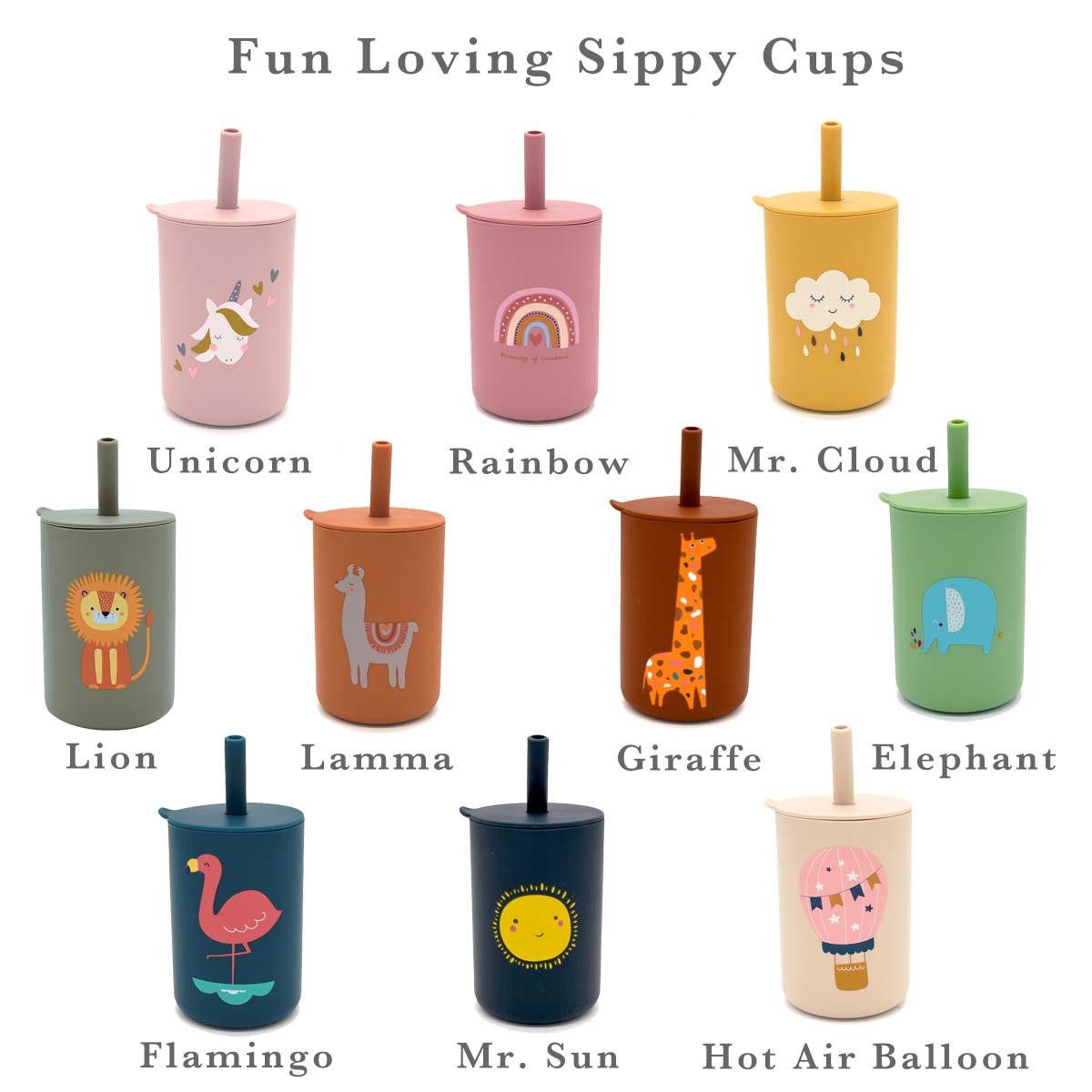 Fun Loving Sippy Cups