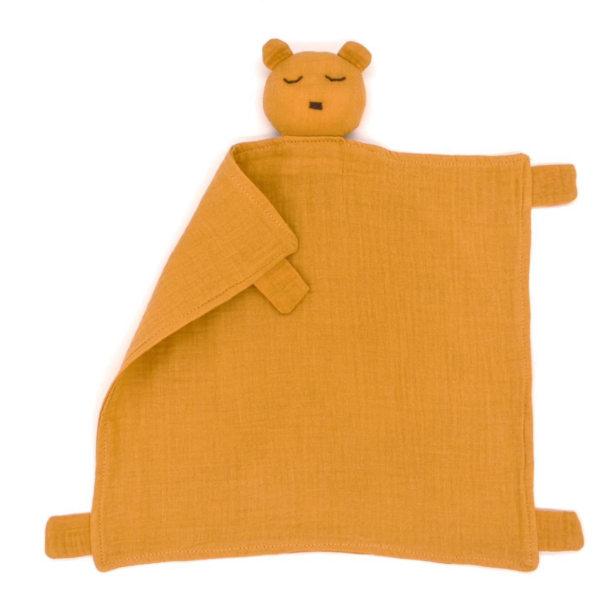 Bear Animal Comforter (Mustard)