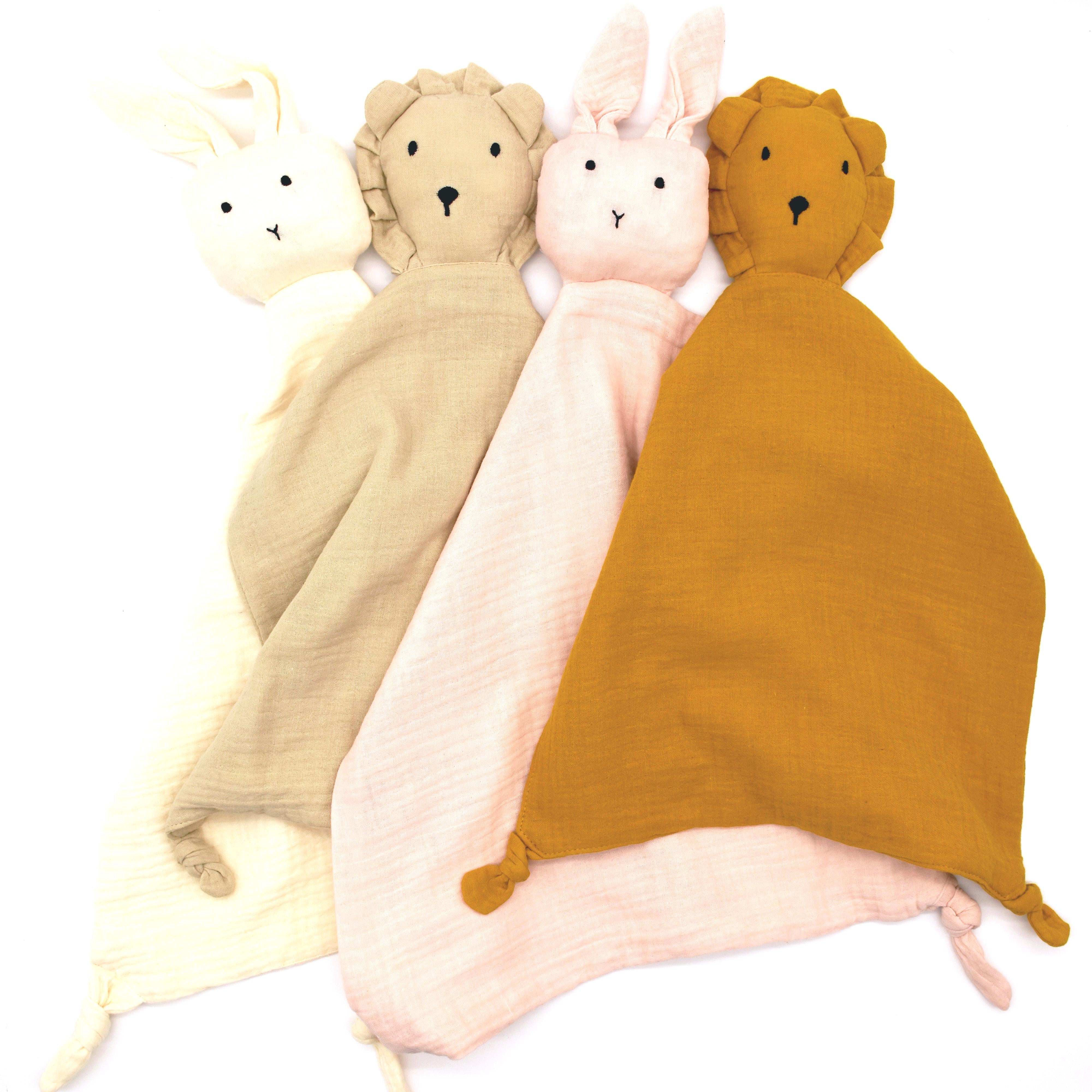 Lion Animal Comforter (Mustard)