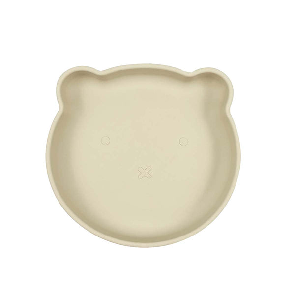 Big Bear Silicone Suction Plate (Cream)