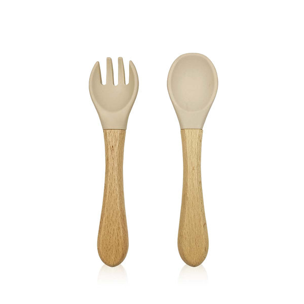 Toddler Cutlery (Cream)