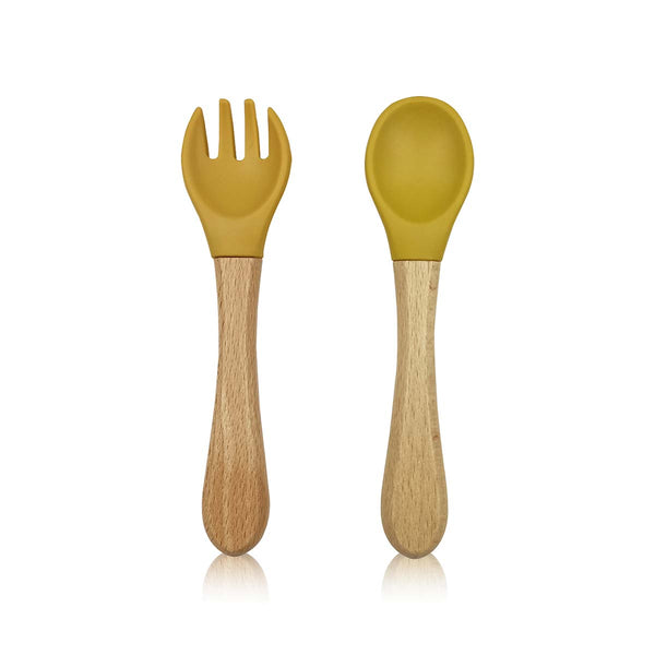 Toddler Cutlery (Mustard)